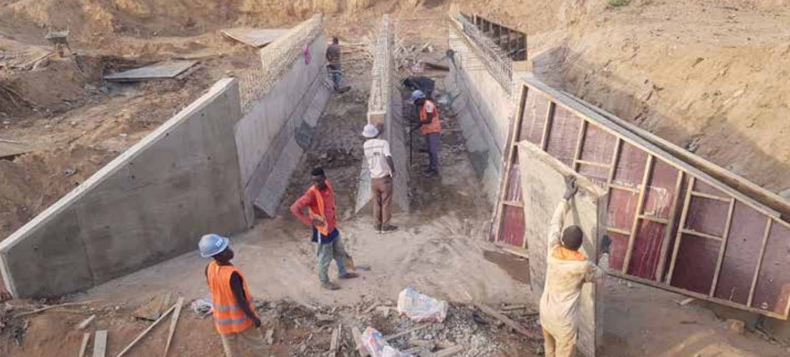 Dambai Bridge Construction